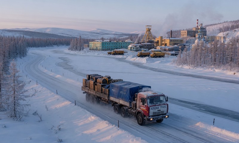 Доставка груза Москва - Алдан: доставка в Якутию, Vibetrans