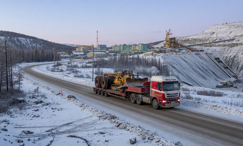 Доставка груза Москва - Айхал: автоперевозка, Vibetrans