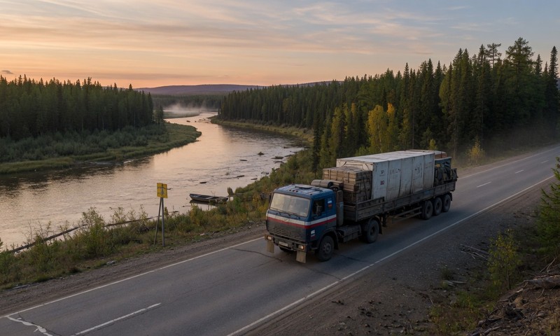 Доставка груза Москва - Каргасок: автоперевозка, Vibetrans