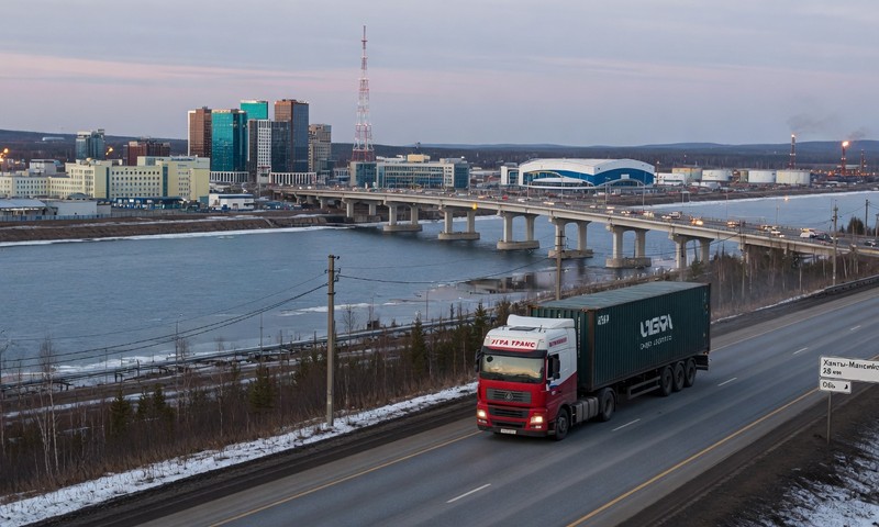 Доставка груза Москва - Ханты-Мансийск: автоперевозка, Vibetrans