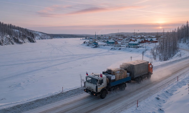 Доставка груза Москва - Лена: автоперевозка, Vibetrans