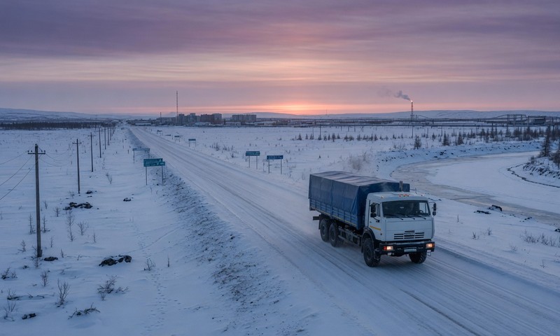 Доставка груза Москва - Надым: автодоставка в арктическую зону, Vibetrans