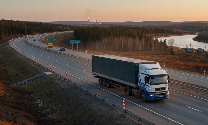 Доставка груза Москва - Нижневартовск: автоперевозка, Vibetrans