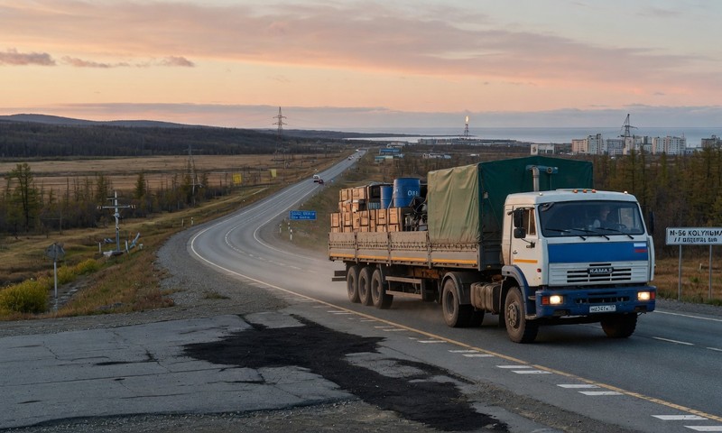 Доставка груза Москва - Оха: автоперевозка, Vibetrans