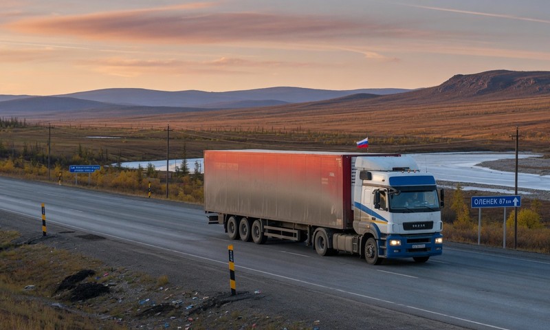 Доставка груза Москва - Оленек: автоперевозка, Vibetrans