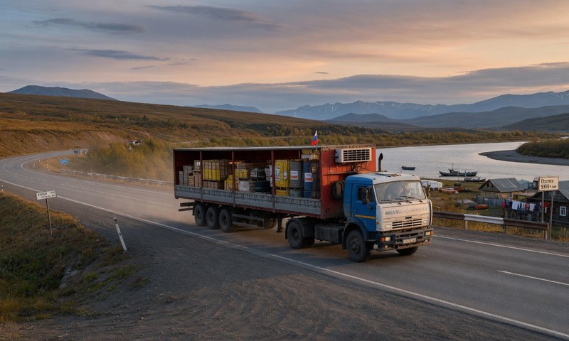 Доставка груза Москва - Оссора: автоперевозка, Vibetrans