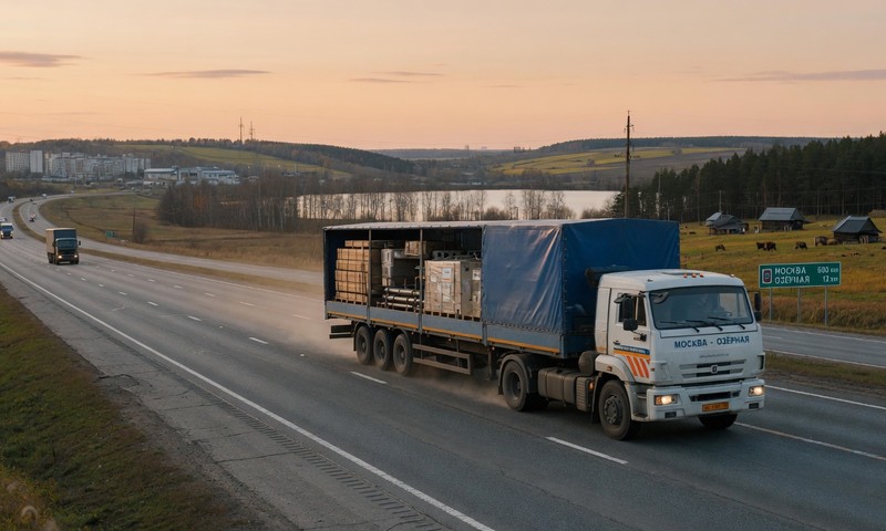 Доставка груза Москва - Озёрная: автоперевозка, Vibetrans