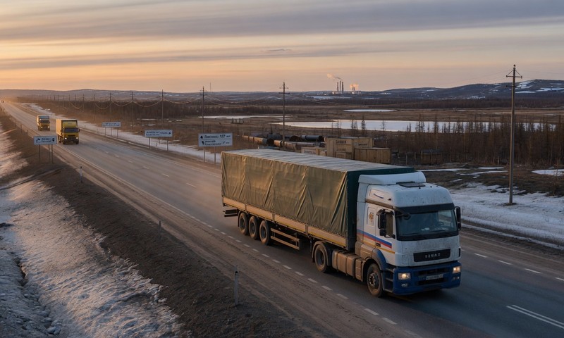 Доставка груза Москва - Пангоды (Медвежье): автоперевозка, Vibetrans