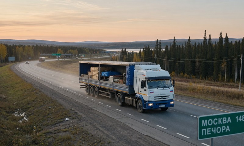 Доставка груза Москва - Печора: автоперевозка, Vibetrans