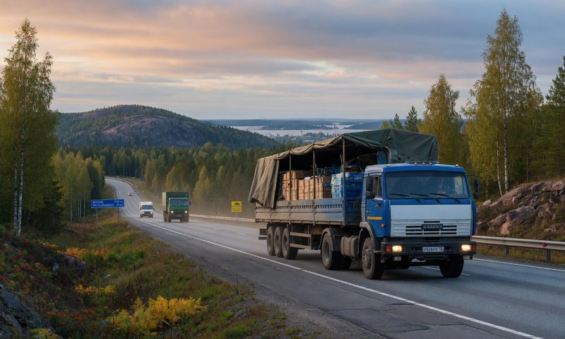 Доставка груза Москва - Петрозаводск: автоперевозка, Vibetrans