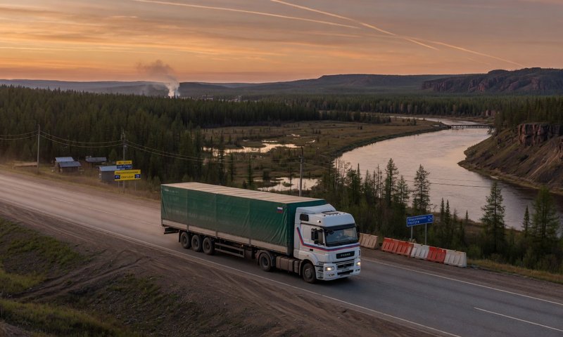 Доставка груза Москва - Подкаменная Тунгуска: автоперевозка, Vibetrans