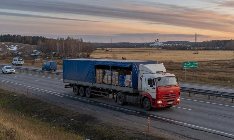 Доставка груза Москва - Псков: автоперевозка, Vibetrans