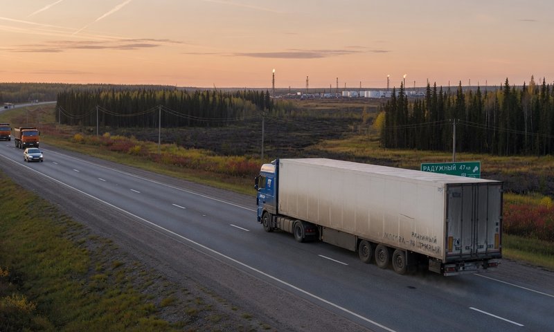 Доставка груза Москва - Радужный: автоперевозка, Vibetrans