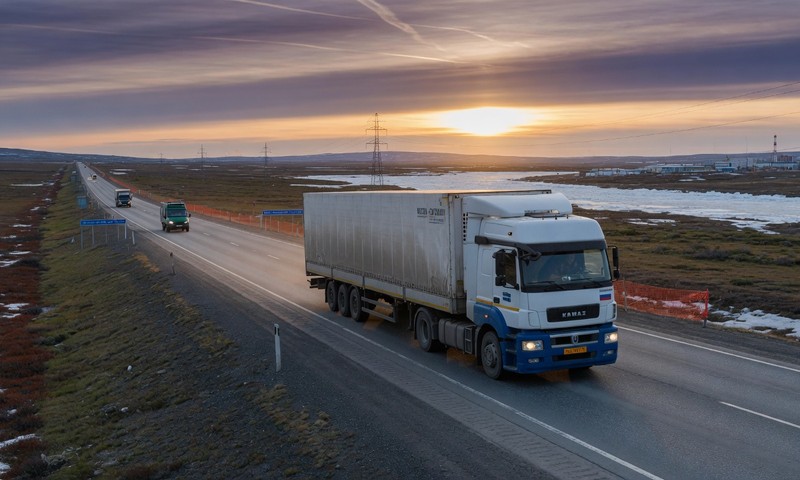 Доставка груза Москва - Салехард: автоперевозка, Vibetrans