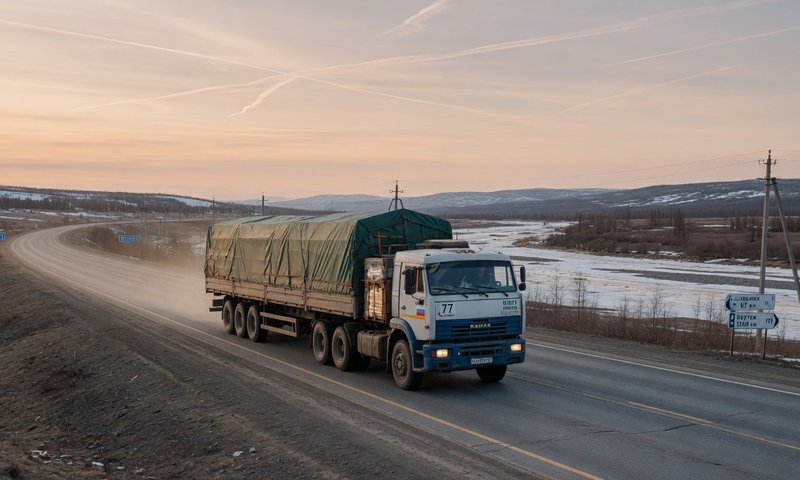 Доставка груза Москва - Саскылах: автоперевозка, Vibetrans
