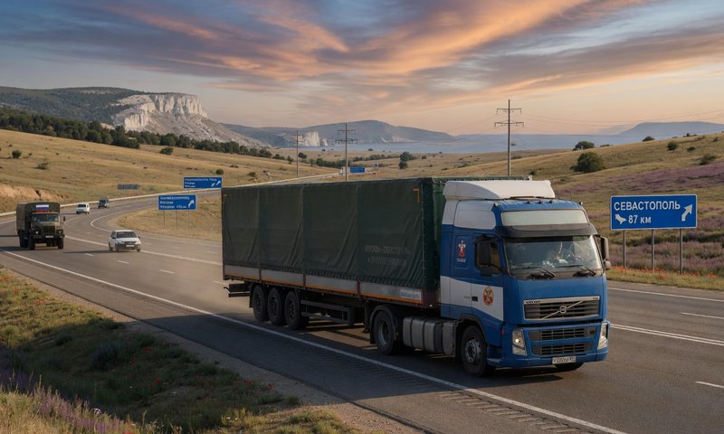 Доставка груза Москва - Севастополь: автоперевозка, Vibetrans