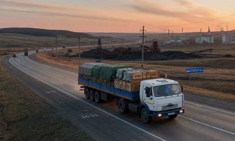 Доставка груза Москва - Шахтерск: автоперевозка, Vibetrans