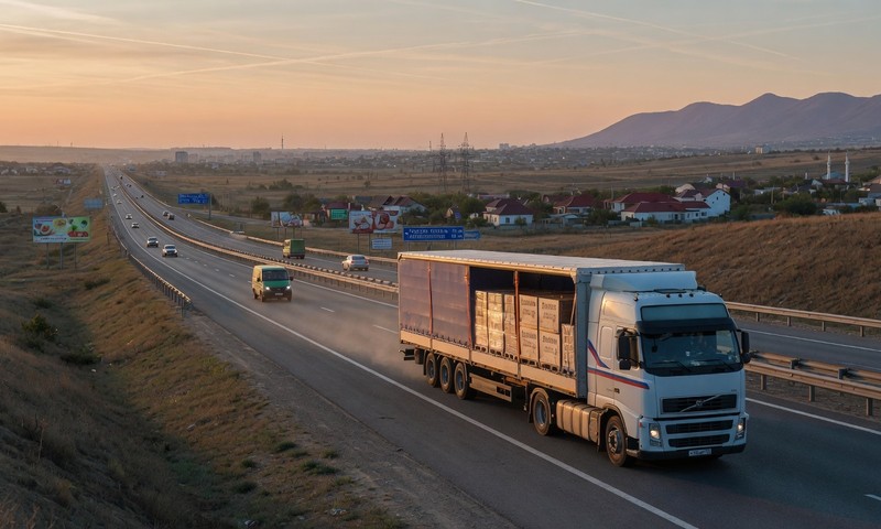 Доставка груза Москва - Симферополь: автоперевозка, Vibetrans