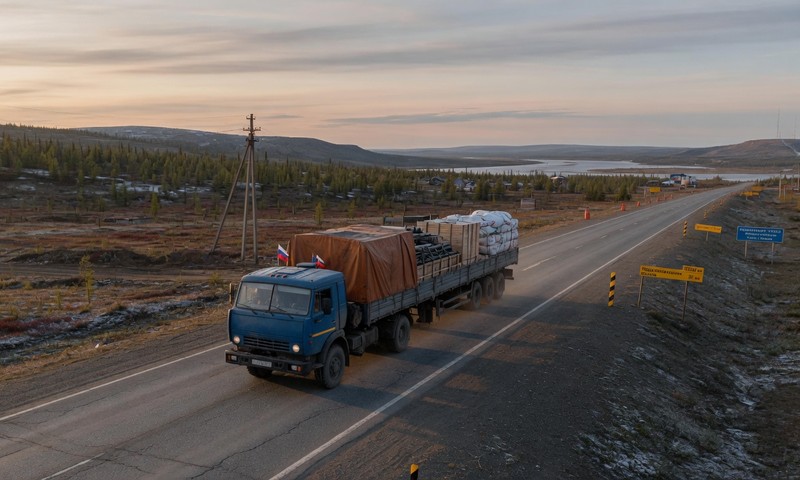 Доставка груза Москва - Среднеколымск: автоперевозка, Vibetrans