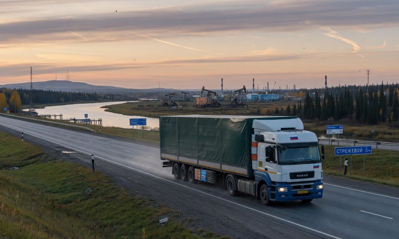 Доставка груза Москва - Стрежевой: автоперевозка, Vibetrans