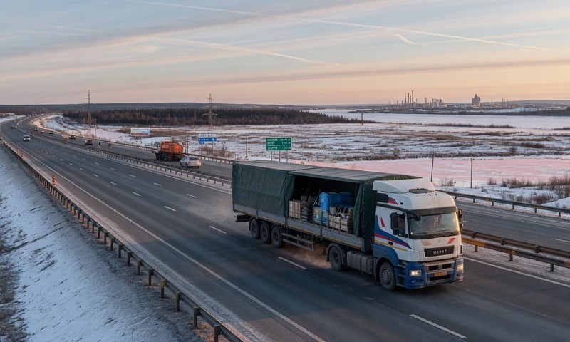 Доставка груза Москва - Сургут: автоперевозка, Vibetrans