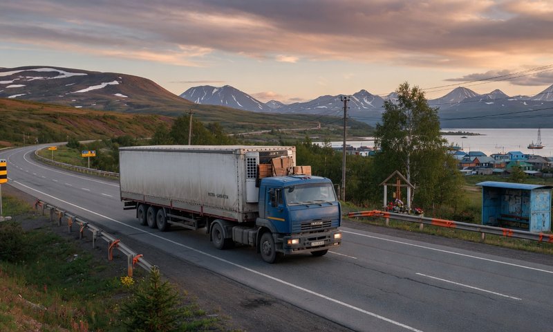 Доставка груза Москва - Тиличики: автоперевозка, Vibetrans