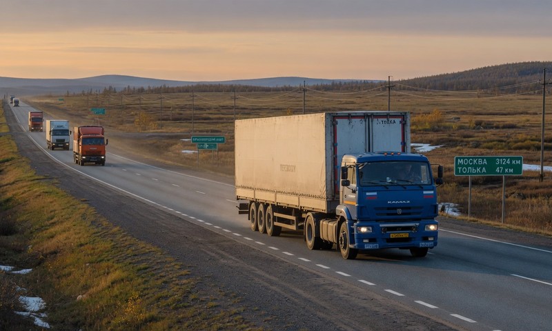 Доставка груза Москва - Толька: автоперевозка, Vibetrans