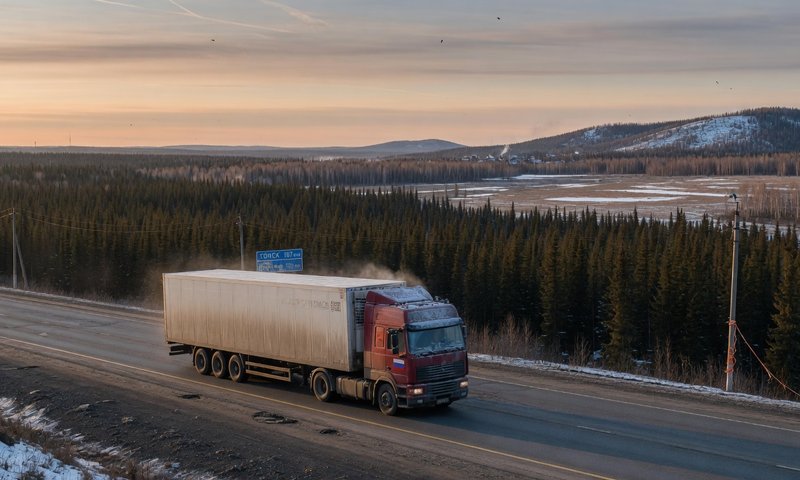 Доставка груза Москва - Томск: доставка в Сибирь, Vibetrans