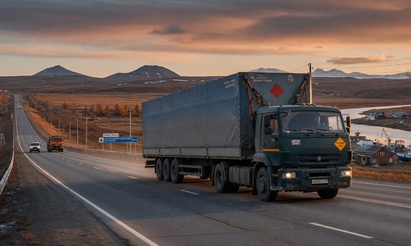 Доставка груза Москва - Тымлат: автоперевозка, Vibetrans