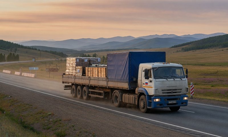 Доставка груза Москва - Улан-Удэ: автоперевозка, Vibetrans