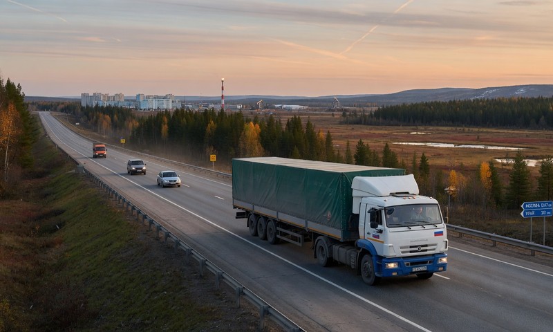 Доставка груза Москва - Урай: автоперевозка, Vibetrans