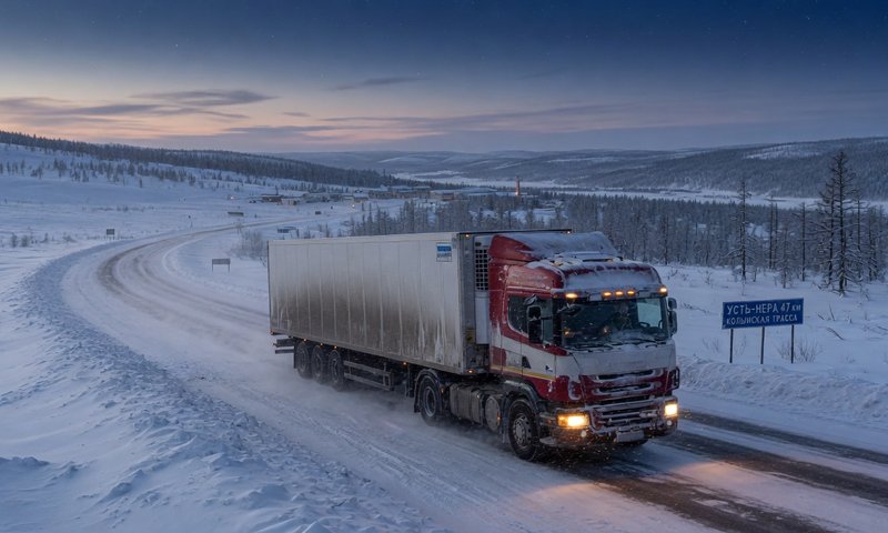Доставка груза Москва - Усть-Нера: доставка в Якутию, Vibetrans