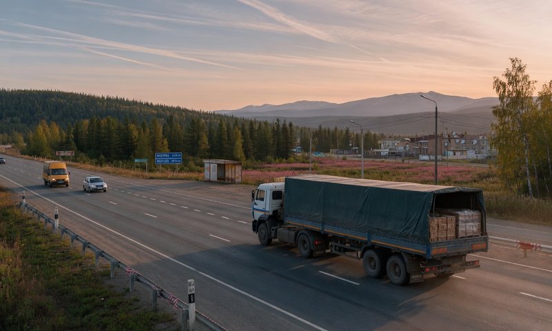 Доставка груза Москва - Восток: автоперевозка, Vibetrans