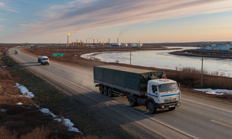 Доставка груза Москва - Ямбург: автоперевозка, Vibetrans